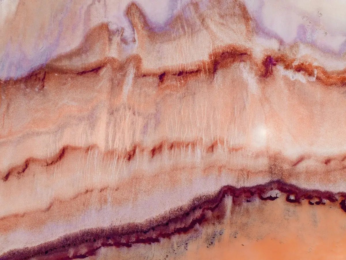 Pink Onyx slab